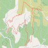 Thines … un joyau perché GPS track, route, trail