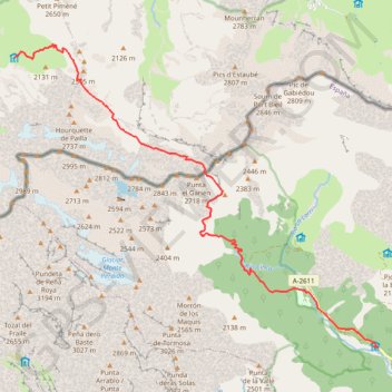 Tour du Mont Perdu - Étape 2 GPS track, route, trail