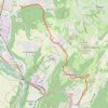 Sur les Pas des Huguenots - Vizille - Echirolles GPS track, route, trail