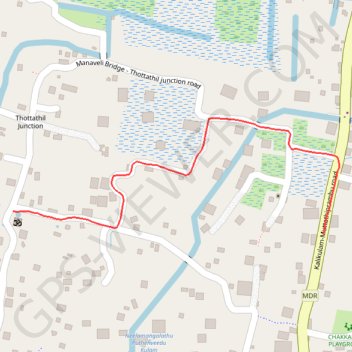 Cherthala GPS track, route, trail