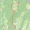 La Dent du Loup, tour du Plateau de Sornin GPS track, route, trail