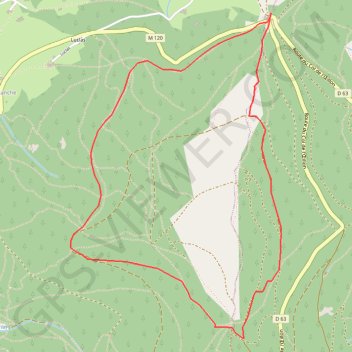 Pilat-Collet de Doizieux GPS track, route, trail