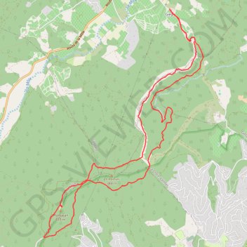 Cogolin - Les Balcons de Cavalaire GPS track, route, trail