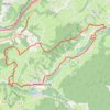 Boucle depuis Thorens-Glières par le Col des Fleuris GPS track, route, trail