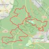 Forêt de Fontainebleau - Rocher Canon - Tour Denecourt - Gorges de Franchard - Gorges d'Apremont GPS track, route, trail