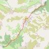 Liaison des bergeries de Vaccaghja à Corte GPS track, route, trail