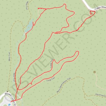 Griffith Loop Trail GPS track, route, trail