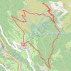 La Serre de Pans en circuit GPS track, route, trail