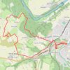 Châteaulin bois du Chap GPS track, route, trail