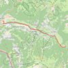 Sur les bords du Giffre entre Taninges et les Gorges de Tines GPS track, route, trail