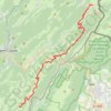 GTJ de Prémanon à Bellecombe GPS track, route, trail