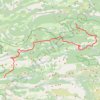 GR510 Randonnée de La Penne à Valderoure (Alpes-Maritimes) GPS track, route, trail
