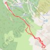 Jas des Lievres depuis Prapoutel (Belledonne) GPS track, route, trail