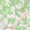 Le GR de pays du château de Fumel au château de Bonaguil GPS track, route, trail