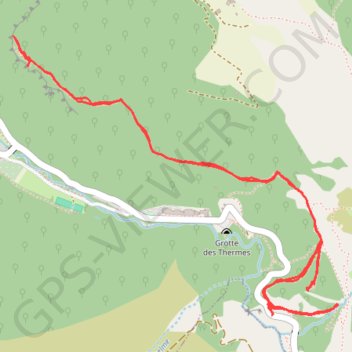 Digne les Bains - Le Château de la Reine Jeanne GPS track, route, trail