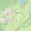 Tour du village des Rousses - Les Rousses GPS track, route, trail