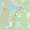 De Mimizan à Biscarrosse GPS track, route, trail