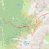 Tour des lacs de Belledone GPS track, route, trail