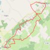 Chalivoy-Milon GPS track, route, trail