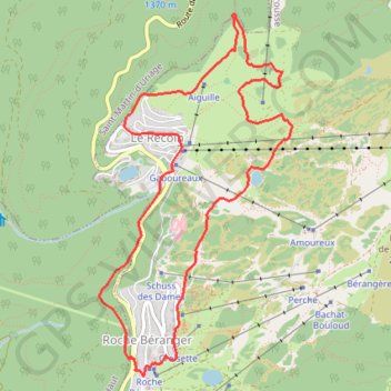 Tour de Chamrousse GPS track, route, trail