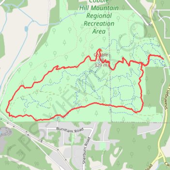 Cobble Hill Loop GPS track, route, trail