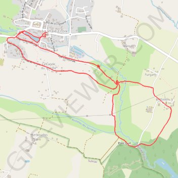 LA VRAIE CROIX GPS track, route, trail