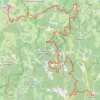 Grande Traversée du Limousin GPS track, route, trail