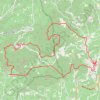 Le Barroux par la Roque Alric en boucle GPS track, route, trail