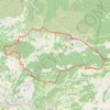 Rustrel colorado provençal GPS track, route, trail