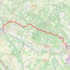 Cognac Saintes GPS track, route, trail