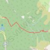 CHAMROUSSE - cascade de l'Oursière GPS track, route, trail