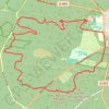 Fontainebleau - Mont Rond GPS track, route, trail