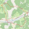 Saint-Front, le circuit de la Lémance - Pays de la vallée du Lot GPS track, route, trail