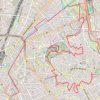 Paris - Les parcs GPS track, route, trail