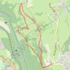 Lancrans - La petite Côte par le Viret GPS track, route, trail