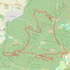 Depart de la faisenderie par popium GPS track, route, trail