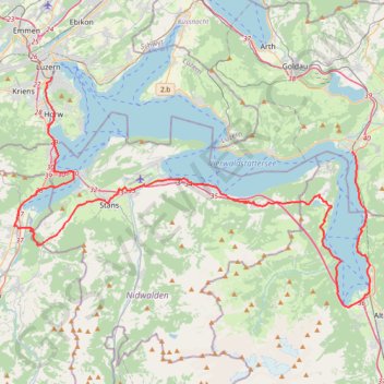 Tour 2023 jour 1 short GPS track, route, trail