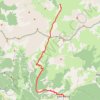 GR58 - Les Fonds-Ville Vieille par col de Péas GPS track, route, trail