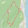 La Dent du Chat par la Grotte Parin et le Couloir Nord GPS track, route, trail