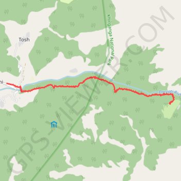 Kheer ganga trek.gpx GPS track, route, trail