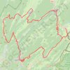 Escapade en Grandvaux - Les Rousses GPS track, route, trail