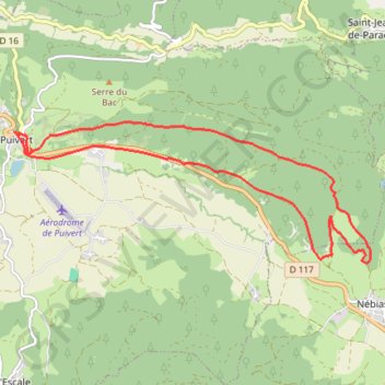 Puivert2 GPS track, route, trail