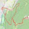 Mont Sec depuis Vizille GPS track, route, trail