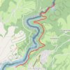 Saut du Doubs - Les Brenets - Col des Roches GPS track, route, trail