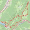 Randonnée des 3 Lacs - Nantua GPS track, route, trail
