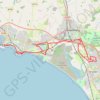 Irvine, Scotland to Ardrossan and back GPS track, route, trail