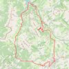 Tour du Dévoluy GPS track, route, trail
