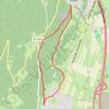 Ardon - Vouvray par Combe de Vaud GPS track, route, trail
