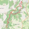 Gradac GPS track, route, trail