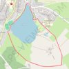 Le tour du plan d'eau GPS track, route, trail